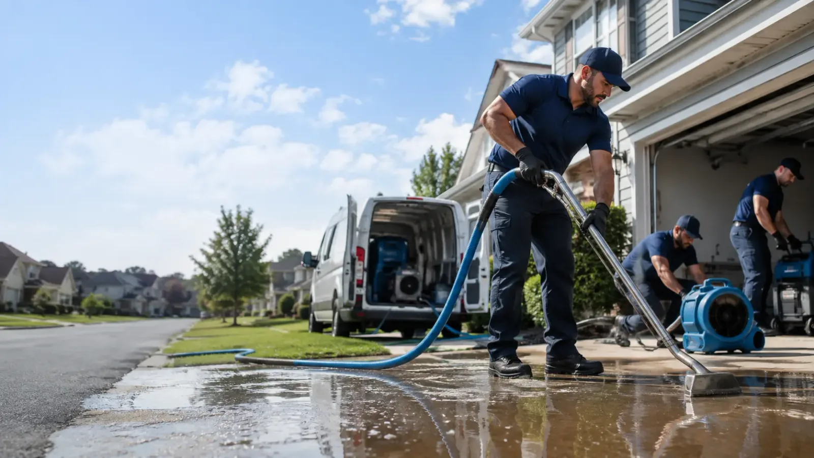 Flood Damage Restoration in Kasbeer, IL